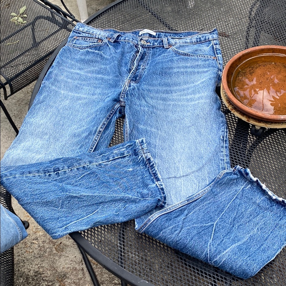 Zara Deep Blue Denim Jeans